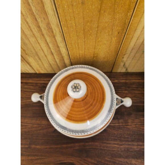 Vintage Goebel Burgund Serving Set - Picture 4 of 16